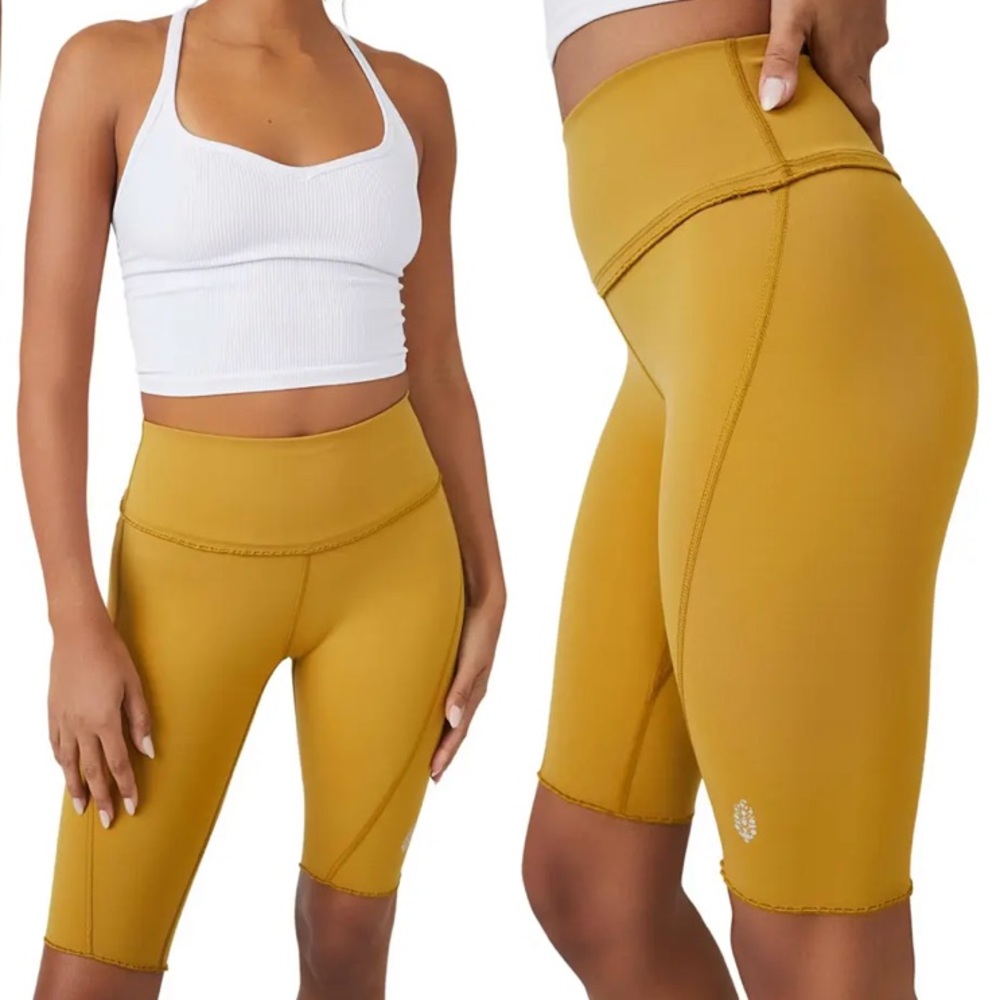 (A53) Free‎ People Movement Heart Rate Shorts Alchemy, Size Small, NWT
